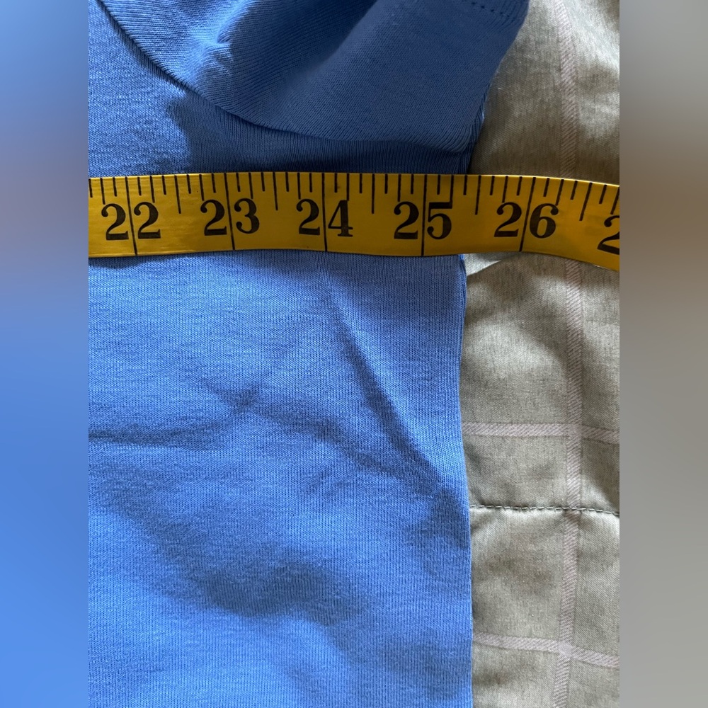 Brand new in package J. Jill 100% pima cotton short-sleeve tee top blue jay 3X - Picture 5 of 7